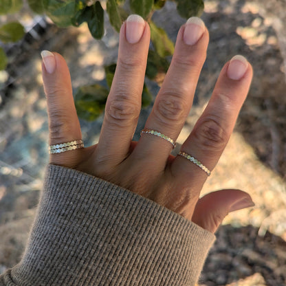 Classic Dot Stacker Ring
