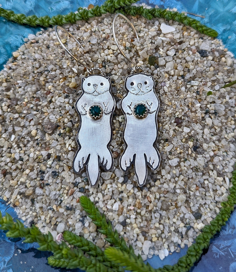 Sea Otter Earrings